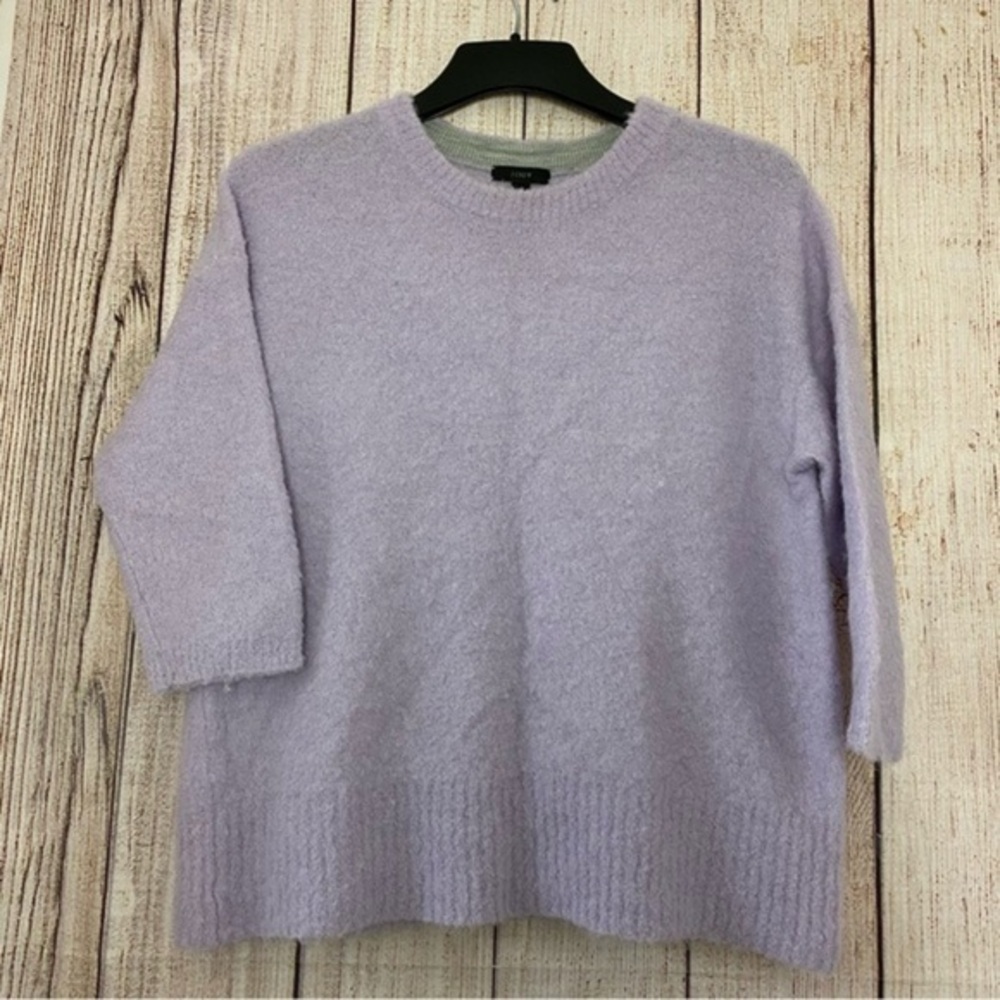 J.crew Fuzzy Crewneck Alpaca blend Sweaters size Small